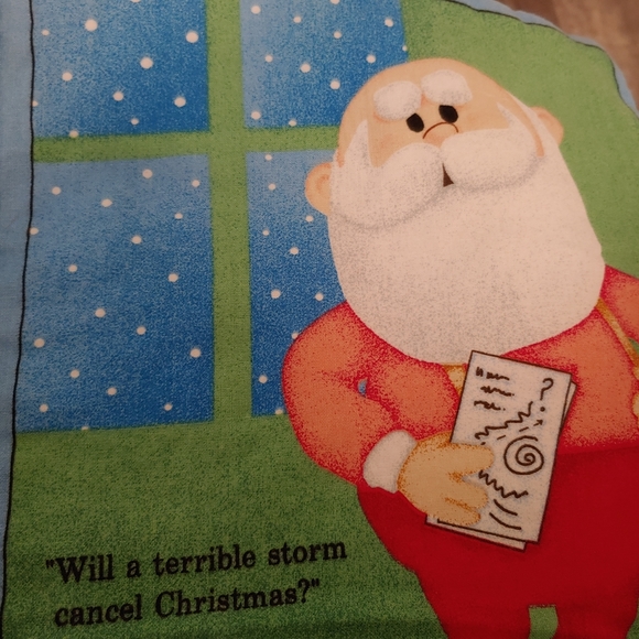 Cranston Cloth Christmas Baby Book: RUDOLPH - Picture 2 of 5